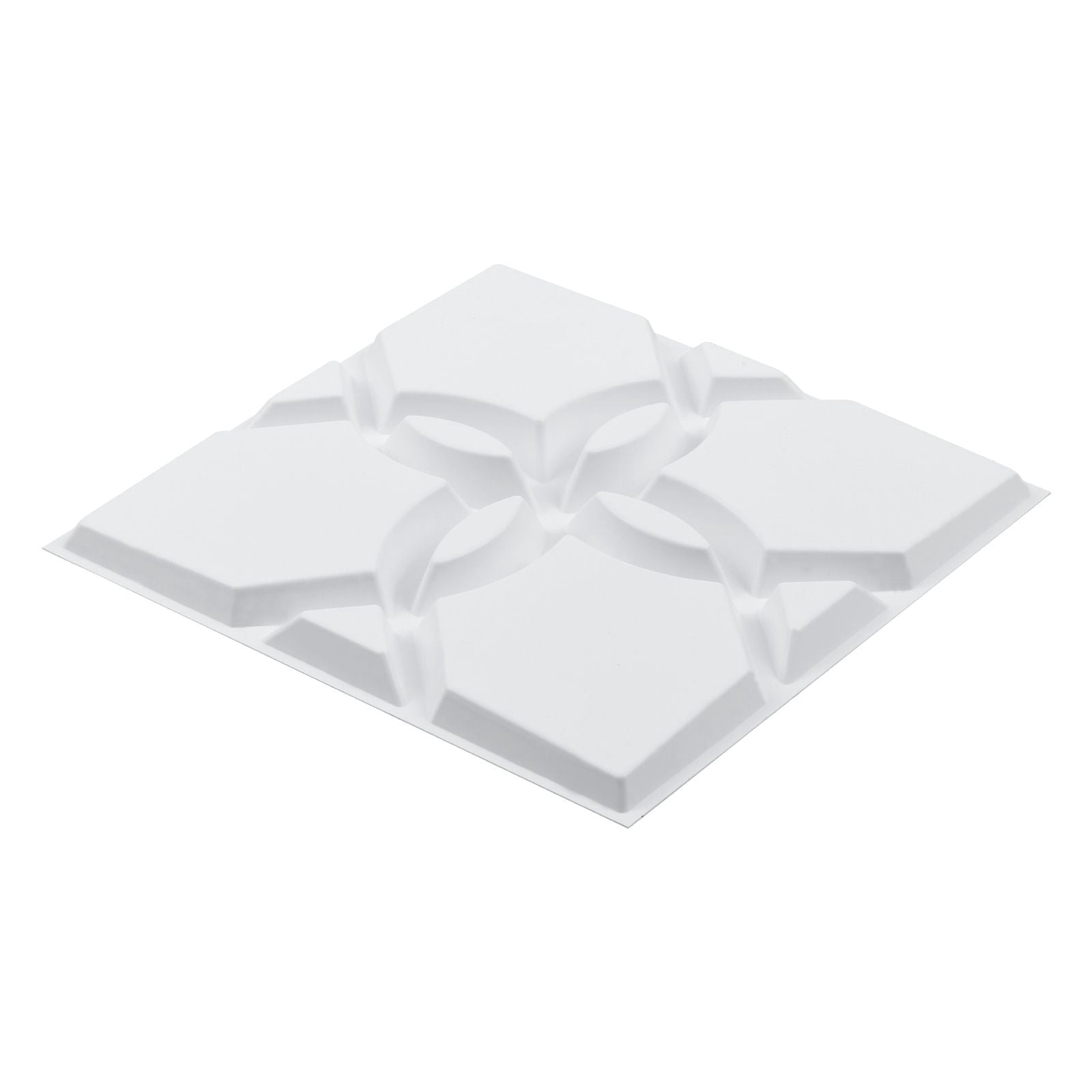 3D Wall Panels 33-Pack 11.81"x11.81", PVC Modern Floral Tiles, 32 Sq.Ft Coverage, for Ceiling Bedroom Living Room