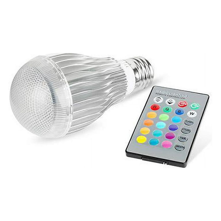 RGB Remote Control LED Bulb — Curious Customs
