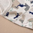 thumbnail image 5 of FINALGANG Boys Kids Cartoon Prints Homewear Set Long Sleeve Crewneck Loose Fit Top Elastic Waisted Pants For Daily Home Relaxation Adorable Outfits, 5 of 7