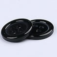 thumbnail image 2 of Synzerm 5/8 Inch 4 Holes Black Buttons 15mm Sewing Round Button for Craft Pack of 200 Pcs, 2 of 7