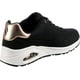 thumbnail image 5 of Zapatos Skechers Uno Shimmer Away Wedge para mujer, color negro 10, 5 of 7