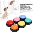 thumbnail image 4 of Dog Talking Button Set C, 4-Button Pet Communication System with Bone Pad & Stickers, Winter Indoor Activity for Bored Dogs or Valentine's Playtime, Easy to Use & Record Custom Sounds, 4 of 8