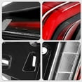 thumbnail image 4 of For Cadillac CT5 2020+ LED DRL Black Red Lens Passenger Side Tail Light Dynamic, 4 of 7