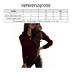 thumbnail image 5 of Camisas de manga larga para mujer, tops básicos de punto acanalado, 5 of 5
