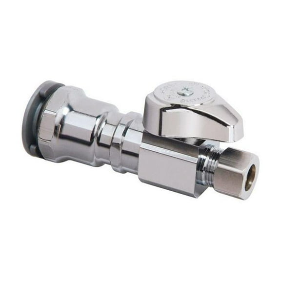 G2PS14X C1 0.5 in. Quarter Turn Straight Stop Valve