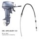 thumbnail image 2 of Cable del acelerador cable del acelerador fueraborda resistente confiable y duradero 692 26301 03 Reemplazo perfecto Instalación conveniente para motor fueraborda 48 50 60 75 ANGGREK Otros, 2 of 7