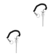 thumbnail image 1 of VONKY Magnetic Weight Stack Pin with Pull Replacement Rope Parts Silver 10x80mm 2Set, 1 of 8
