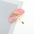 thumbnail image 5 of Unique Bargains 1 Pc Ponytail Buckle Hair Clip Hollow Out Hair Ponytail Cuff for Women Pink, 5 of 5