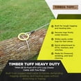 thumbnail image 2 of Timber Tuff TMW-38 ATV and UTV Heavy Duty Log Lumber Choker Cable with Tow Rings, 2 of 8