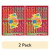 (2 pack) Dum Dums Assorted Flavors Christmas Holiday Candy Canes Stocking Stuffers, Individually Wrapped Treats, 36 Count
