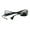 Black - Pack of 1, variant on Royal Designs, Inc. Lamp Cord Molded Plug with Dimmer Switch, Stripped Ends Ready for Wiring, 8 ft long, Black, SPT-1 UL Listed