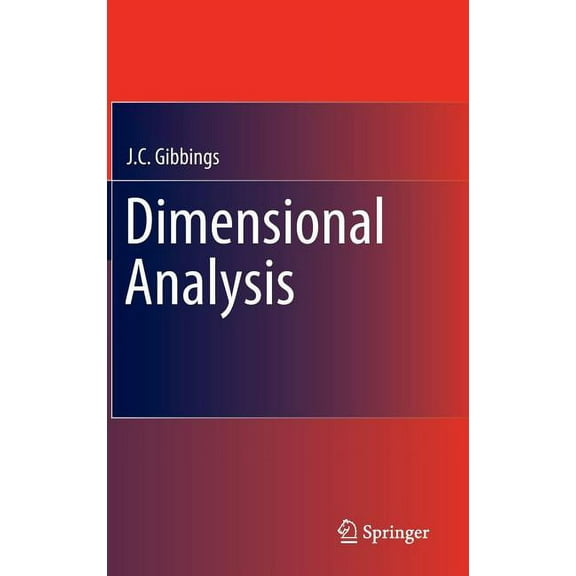 Dimensional Analysis, (Hardcover)