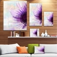 thumbnail image 3 of Flower with Large Purple Petals - Flowers Canvas Wall Artwork, 3 of 4