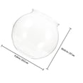 thumbnail image 2 of PENIKOKO Fish Bowl Container Clear Plastic 1Set Pet Lovers Home Environment, 2 of 8