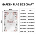 thumbnail image 7 of Happy Mother's Day Thickened Peach Velvet Decorative Flag - Four Seasons Outdoor Waterproof Sunscreen Indoor And Outdoor Hanging Universal 12*18IN, 7 of 7