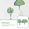 thumbnail image 3 of 2 Pcs Metal Coat Hooks Entryway Hat Hook Hat Hooks Modern Wall Hook Clothing Hanging Hook Bag Hanger Hook, 3 of 3
