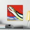thumbnail image 3 of Electric Eel Pop Art - Canvas, 3 of 10