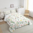 thumbnail image 3 of Castle Fairy Teens Spring Garden Queen Comforter Set,Chic Flowers Bedding Comforter Set, 3 of 8