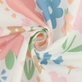 thumbnail image 3 of Unique Bargains Rectangle Polyester Waterproof Wrinkle Resistant Washable Soft Tablecloth Flower 55x55 Inch, 3 of 7