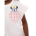 thumbnail image 4 of Minnie Mouse Toddler Girls Ruffle Graphic Tee and Pants Set, 2-Piece, Sizes 12M-5T, 4 of 9