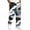 Dark Gray, variant on GrmtClth Men's Camo Pattern Cargo Straight Leg Pants Adjustable Drawstring Elastic Waist Multi Flap Pocket Outdoor Casual Trousers Green 3XL