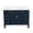 Navy Blue, variant on ANGELES HOME 48" Bathroom Vanity with Sink, Freestanding Solid Wood Bathroom Makeup Cabinet W/ 2 Doors and 6 Drawers, Bathroom Vanity Storage Organizer with Carrara White Quartz Countertop, White