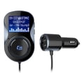 thumbnail image 1 of Tarjeta Fm Manos Libres Teléfono Pantalla Grande Coche Reproductor De Música Coche Bluetooth Mp3 Con Doble Carga Usb Para Coche Camión Vehículo Todoterreno Scienceny VI007030-00, 1 of 6