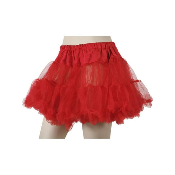 Adult Red Soft Tulle Petticoat