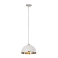 thumbnail image 7 of Z-Lite 1004P14-MW-RB Landry 14" Wide Pendant - Matte White / Rubbed Brass, 7 of 7