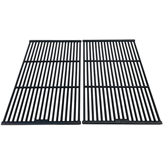 Gas Grill Cast Iron Cooking Grid, 2 pcs, for Brinkmann & Others, 66662