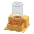 thumbnail image 4 of S SERENABLE Reptile Feeder Tank and Aquarium Accessories Easy to Clean Drinking Tool Reptile Water Dish Water Feeder for Frog Gecko Snake Yellow, 4 of 9
