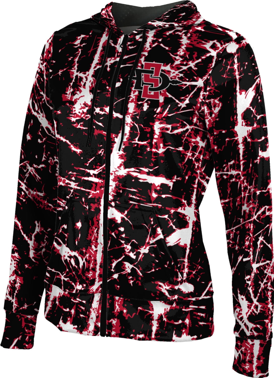 Distressed ProSphere San Diego State University Girls Performance T-Shirt
