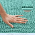 thumbnail image 2 of Chun Yi Non-slip Bathroom Rugs Chenille Soft Absorbent Plush Bath Mat (Light Green,20"*32"), 2 of 6