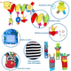 thumbnail image 3 of Peluche Sonaja Juguete Espiral Para Bebe Carriola, Cuna 5pcs Xtellar multicolor, 3 of 3