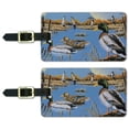 thumbnail image 1 of Ducks in the Lake and in Flight Luggage ID Tags Suitcase Carry-On Cards - Set of 2, 1 of 4