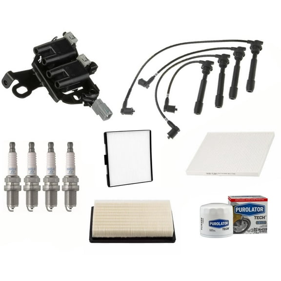 Ignition Coil Wires Spark Plugs & Filters For Kia Spectra 2.0L 2004-2009