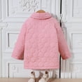 thumbnail image 3 of SonxaHe Toddler Girl's Winter Coat Lined Thick Warm Long Jackets Kids Warm Quilted Outerwear Winter Coat Pink,Sized 2-3, 3 of 6