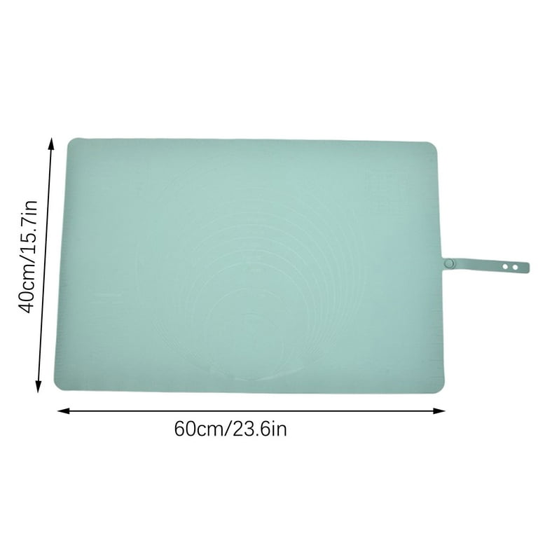 RKZDSR Extra Large Kitchen Silicone Pad - 2023 New Non Slip Non Stick  Silicone Mats For Rolling Out Dough, Baking Mats Silicone For Baking Cookie  Sheets, Thick Kitchen Savings Green 
