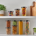thumbnail image 5 of DWËLLZA KITCHEN Clear Air Tight Containers for Food - Set of 7, 5 of 5