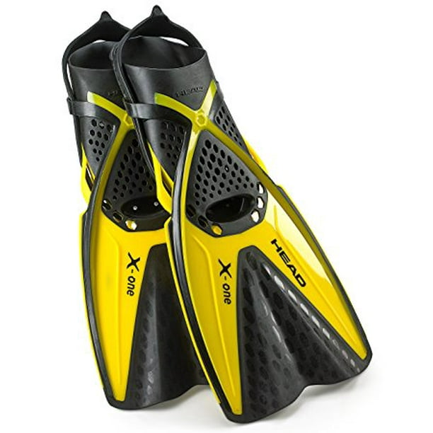 Head XOne Snorkel Fin, Mares Self Adjust Buckle Free Snorkeling Swim Fins