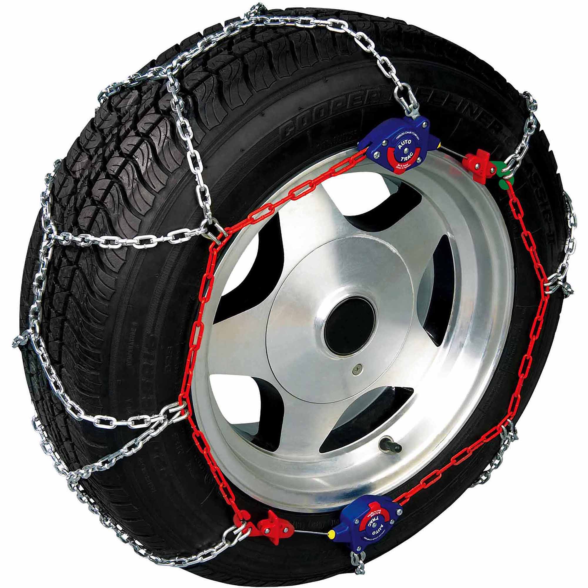 New Style Universal Snow Chains For Car/Van, Adjustable Universal Emergency  Anti Skid Tire Chains Winter Driving Security Tire Chains For Cars S L