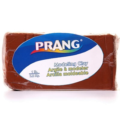 brown modeling clay