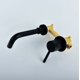 thumbnail image 2 of grifo de pintura de latón negro, mezclador de baño de pared, grifos de lavabo de pared, grifo de lavabo de pared para baño o lavaboNegro JM MX-0138804FYD, 2 of 3