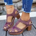 thumbnail image 6 of Closed Toe Sandals for Women Summer Ankle Strap Orthopedic Wedge Sandals with Arch Support Comfortable Wide Width Beach Sandal Hollow Out Breathable Outdoor Casual Walking Shoes, 6 of 9