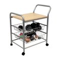 thumbnail image 1 of 3-Tier Metal Trolley, 1 of 1