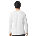 thumbnail image 6 of Gildan Men's Softstyle Long Sleeve T-Shirt, Durable Crew Neck Classic Fit Tee, White, XL, 6 of 6