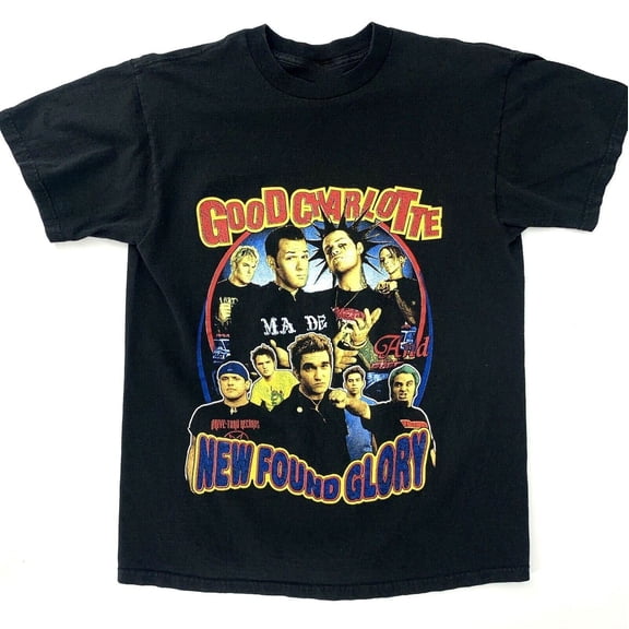 Good Charlotte New Found Glory Shirt Classic Unisex Black S-5XL 1R274