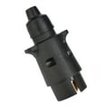 thumbnail image 2 of Trailer Plug, Stable Trailer Connector High Conductivity Black 12V Professional Simple Installation  For Cars For  For Trucks, 2 of 8
