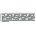 thumbnail image 2 of Floral Sofa Upholstery Fabric by the Yard, Cottage Daisy Petals Field Summer Gardening Theme Chamomile Flourish, Decorative Fabric for DIY and Home Accents, Grey Coconut Sage Green by Ambesonne, 2 of 4