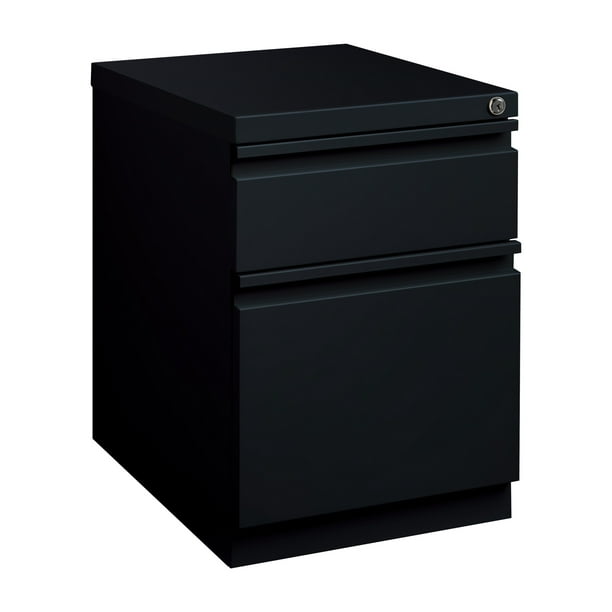 Hirsh 20" Deep Mobile Pedestal File 3 Drawer BoxFile, Letter